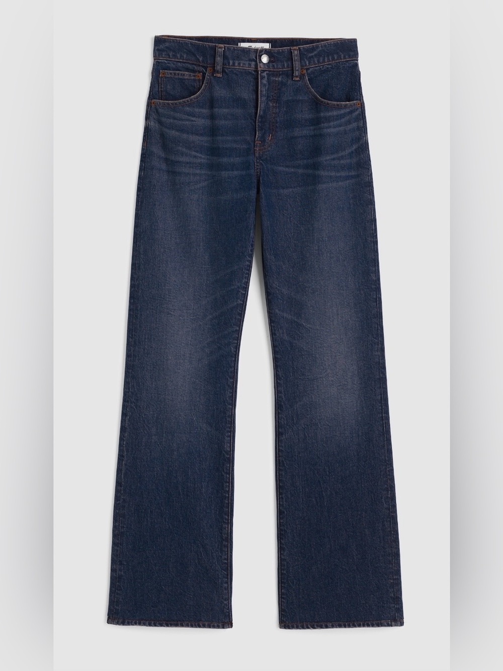 Madewell Relaxed Bootcut Jeans, Pleasantville Wash, 26 Petite